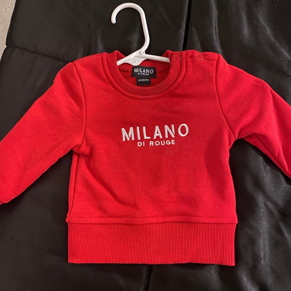 Milano di rouge baby long sleeve shirt